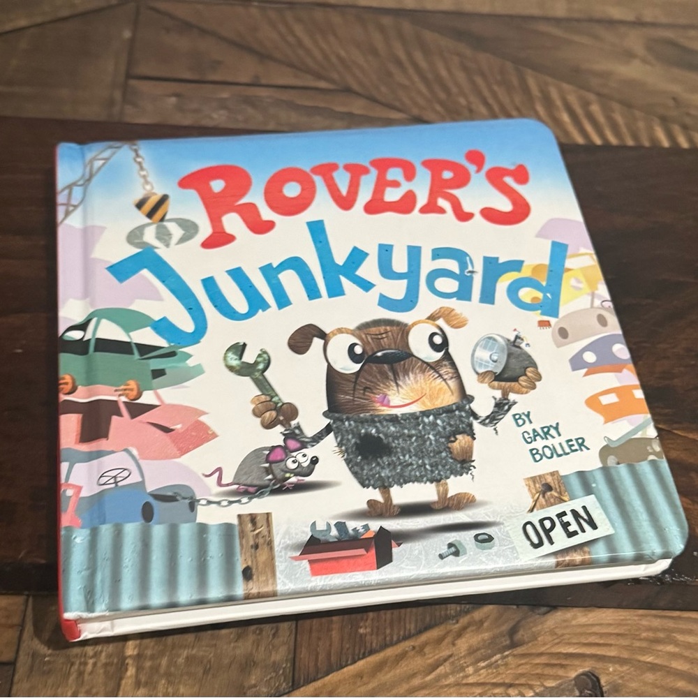Rovers Junkyard - A Story About Recycling - Children s Padded Board Pict - GOOD